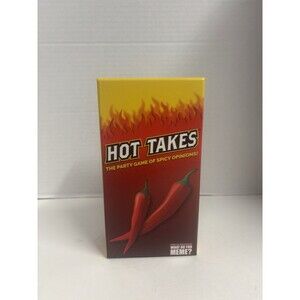 Hot Takes - What Do You Meme (3-8 Players) Party Game of Spicy Opinions